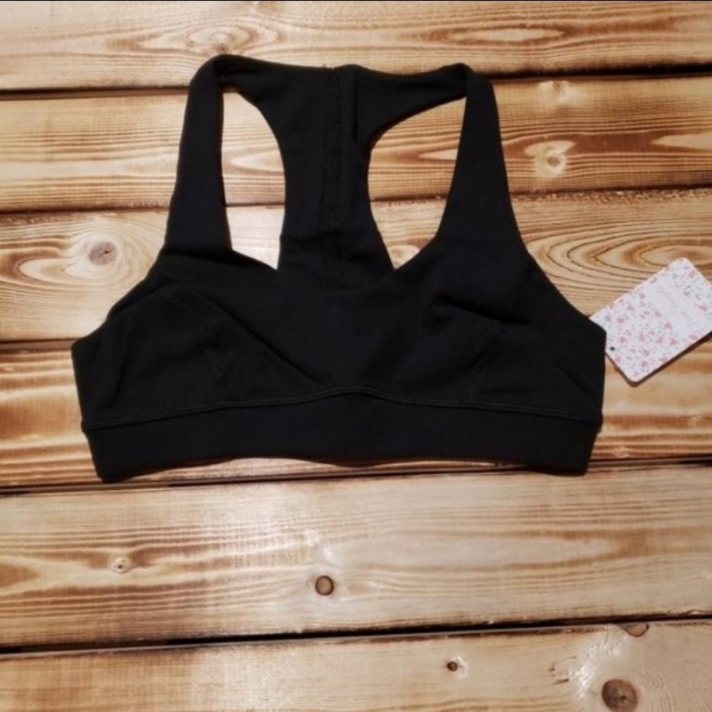 Free People Stay Cool Sports Bra in Black